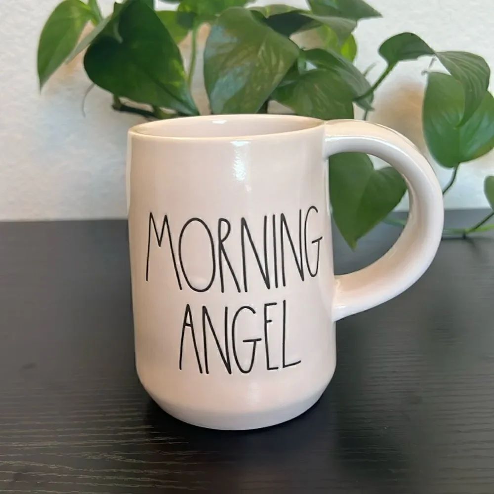 Rae Dunn "Morning Angel" Mug